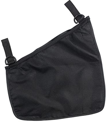 Folpus Universal Multifunktions Buggy Netztasche, Kinderwagen, Seitlich Hängende Netztaschen, Organizer Tasche, Leichte Tragetasche, Windeltasche, Geschenk , Schwarz