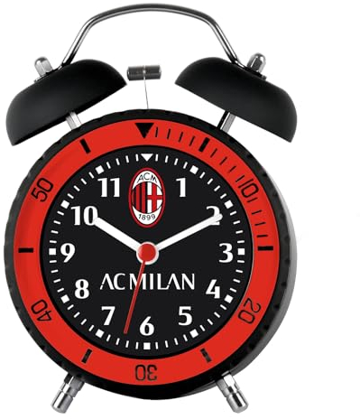 Seven Réveil Cloche Unisexe Enfant garçon Noir Taille Unique, Noir, Taille Unique