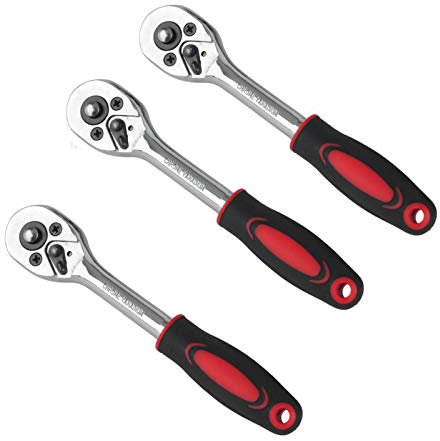 QXSJEDYCH Herramientas manuales Llaves ajustables combinadas Llaves inglesas de jardín Llave combinada de trinquete Llave inglesa ajustable, kit de trinquete El material metálico de acero inoxidable e