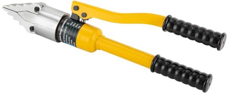 8T Hydraulische Flanschspreizer - Skalierte Schelle mit integriertem Design,Hydraulik Trenner, Integraler Hydraulikspreizer für elektrische Reparaturen Hochbau, Rohrleitungssysteme (Gelbe)