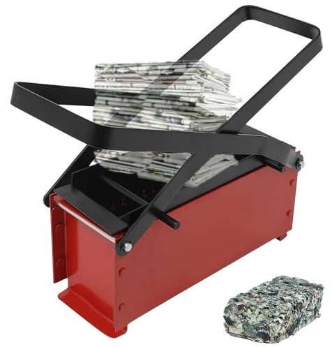 Machine à briqueter en bois de papier pour la fabrication de briques poreuses | Machine à briqueter de vieux papiers, presse à briques, presse à journaux, recyclage écologique pour papier recyclé