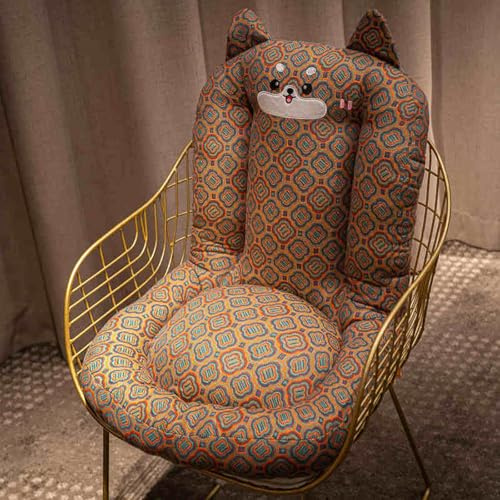 Cooalinar Respaldo bajo cojín Acolchado,Respaldo de cojín de Silla,Grueso Grande Mecedora Almohadón,cómodo,Antideslizante,para jardín,sofá reclinable