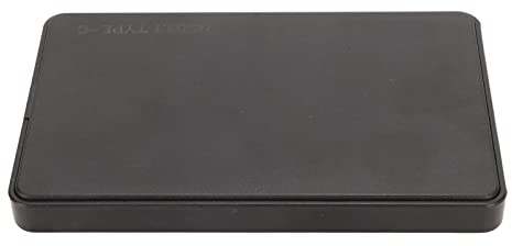 Fafeicy Boîtier pour Disque Dur Externe 2,5 Pouces, USB 3.1 Gen 2 Type C 10 Gbit/s, avec Indicateur LED, Disque Dur Non Inclus