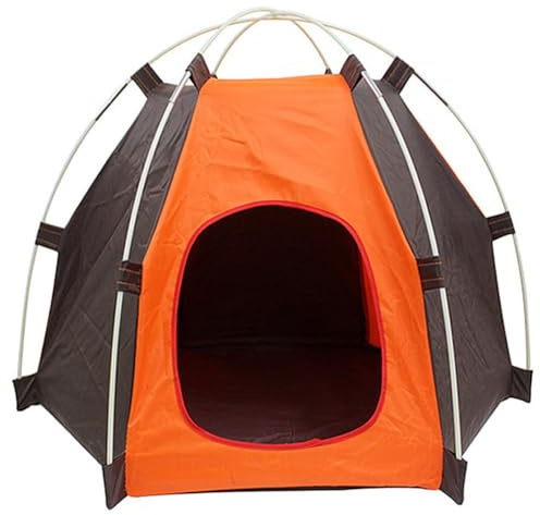 Moliuoly Tienda de campaña para perros, gatos, tienda de campaña para cachorros, tienda de campaña para gatos, caja de cama para mascotas, caseta para perros, especialmente para exteriores
