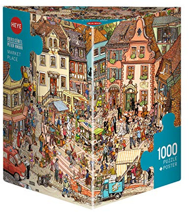 Market Place Triangular 1000 Teile