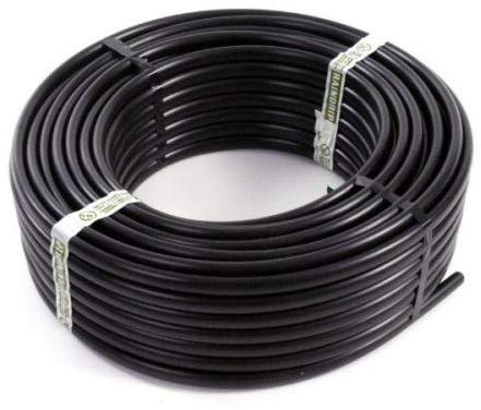 Suinga Tubo Polietilene 12mm | Tubo Agricolo 12mm 2,5 bar 100 metri | Irrigazione a goccia, nero