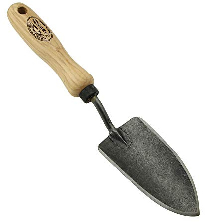 DeWit Blumenkelle 'X-Treme' schmal 31 cm I Profi Blumenschaufel & Unkrautstecher aus Borstahl I FSC®-zertifizierte Premium Handschaufel I Handgemachte Garten-Schaufel I Garden Tools – Made in Holland