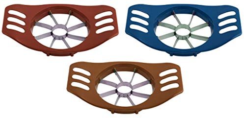 Large Apple Cutter Corer - Pack of 3 - Commercial Apple Slicer - Progressive Apple Peeler
