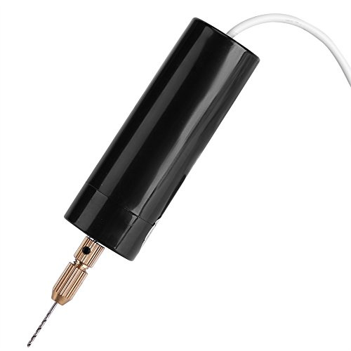Mini Schmuck Bohrer Mini Micro Elektrische Handbohrmaschine, Tragbare Hand DC 5V Bohrmaschine Zum Bohren von Holz Kunststoff Papier Aluminium Board Bohren, für PCB 0,7 Bis 1,3 Mm Craft Bohrfutter Werk