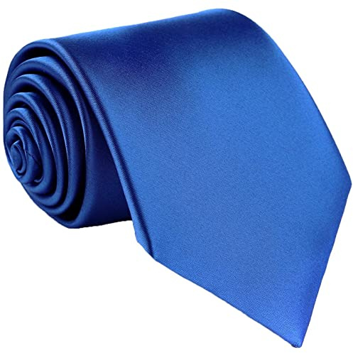 Beaface Men's Tie Solid Color Neckties For Men Business Wedding Formal Ties