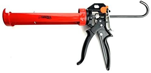 CaulkZilla™ Heavy Duty, Revolving Frame Caulking Gun, 1/10-Gallon Cartridge Capacity
