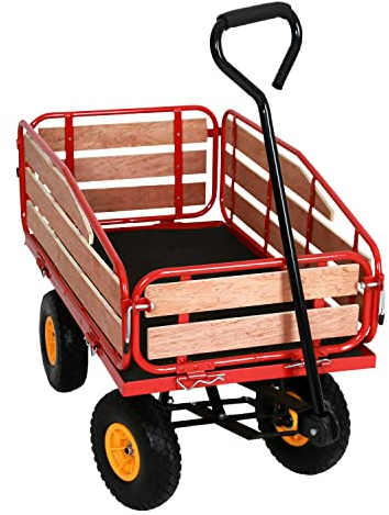 FROSAL Handwagen Transportwagen Gartenwagen Bollerwagen Sven