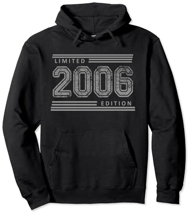 Limited 2006 Edition Anniversaire Design rétro Sweat à Capuche