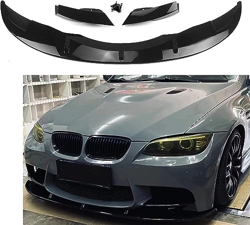 Auto Frontspoiler für BMW E90 E92 M3 2009 2010 2011-2013 Frontlippe Spoiler, Untere Verkleidung des Luftabweisers Frontstoßstangenlippe