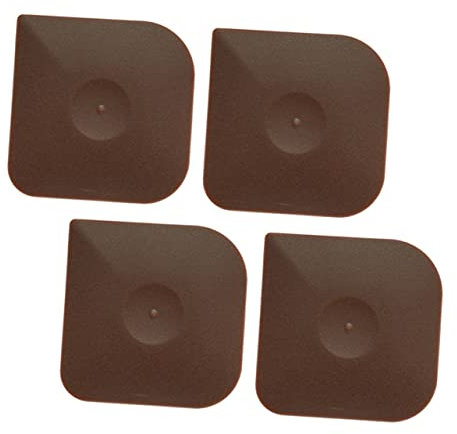 SEWOART 4pcs Multi-Functional Plastic Kitchen Scrapers Cast Iron Pan Cleaner and Baking Cake Scrapers for Grill Pans and Skillets Home Cleaning Tools