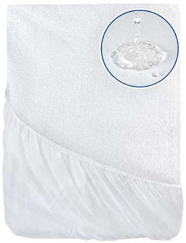 GFD Textiles - Protector de Colchón 105x190 Impermeable y Transpirable | Funda Cubrecolchón Ajustable Antiácaros, Hipoalergénico y Silencioso para Cama Individual