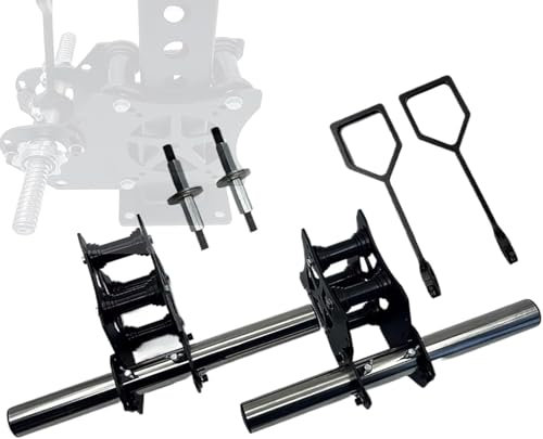 ZhiLWS Smith Machine, Power Rack, Metall, Traditional, Rechteckiger Rahmen, geeignet für 2 x 2,2,4 x 2,4,3 x 3 Power Cages aus Stahlrohr