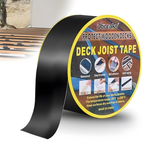 DBREAKS Ruban Butyle Adhésif Etancheite Terrasse 40mm x 15 m x 1 Rouleaux
