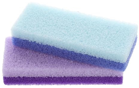 DRESSOOS 2pezzi Pumice Stone Per Piedi Strumento Per Pedicure Rimozione Calli e Morta Massaggio Relaxante Facile Da Usare Su Umida