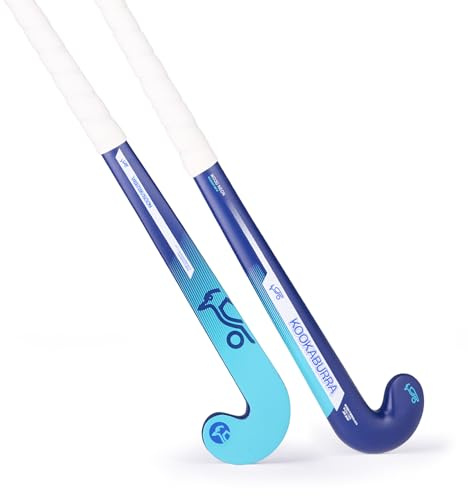 Kookaburra Neon Blue Hockey Stick Palo, Juventud Unisex, Azul, 22 Light