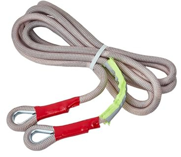 Cuerda sintética for cabrestante de Emergencia for Acampar al Aire Libre, Cuerda Remolque Resistente for Carretera y Coche Fuerte Capacidad de Carga(5M 10T)