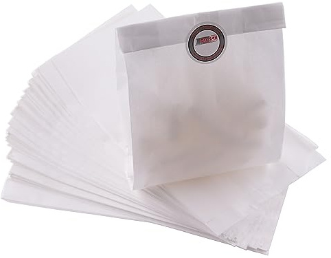 DIY-24H | Weiße Papiertüten 250 Stück | Größe: 150x290x55mm | zb. Advendskalender basteln, Geschenktüten Süßigkeiten, Stern Weihnachten, Plätzchentüten, Brottüten, Brötchentüten