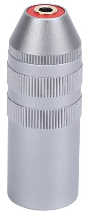 Adattatore XLR maschio a 3,5 mm femmina a 4 pin, connettore maschio XLR per microfono, adattatore audio bilanciato con connettore in metallo placcato oro, adattatore cavo