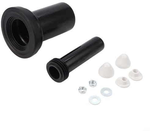 Kit di accessori per cassetta WC a parete con tubo di scarico, anello di tenuta e raccordi per un bagno efficiente e salvaspazio