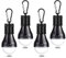 JTENG Campinglampe mit Karabiner Camping Lantern 4 Stücke Camping LED Zeltlampe Glühbirne Set Camping Lampen wasserdicht Rucksack