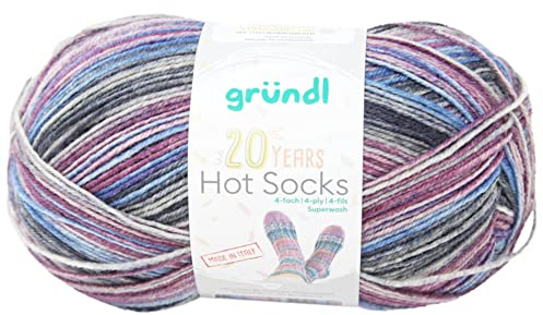 HOT-SOCKS 20 Years Edition Sockenwolle, 4-fach Sockenwolle (6069-06)