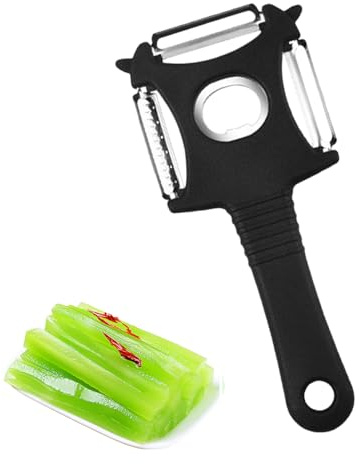 Épluche-Légumes de Cuisine,Outil de Cuisine Désosseur Maïs Ouvre Bouteille Antidérapant,Acier Inoxydable Éplucheur Découpe-Maïs - pour Éplucher Légumes Pommes de Terre Concombres Maison
