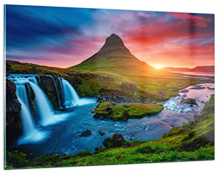 ARTTOR Glasbild 120x80cm Wandbilder Landschaften Natur - 2963