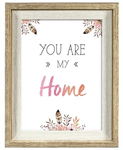 Hama Bilderrahmen 13x18 cm (Holzrahmen im Vintage Look, Stil Eiche, Fotorahmen zum Aufstellen) braun