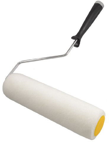 Aexit 9 Black Plastic Handle White Cotton Fabric Nap Cover Varnish Paint Roller Brush (b084a107e78382f3c6ba402b804b5158)