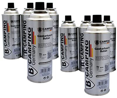 Gaskartusche 227g Butan Campinggas Brenner Kocher Gas Kartuschen