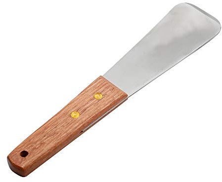 Amgiimor Ice Cream Metal Spade Heavy Duty Stainless Steel Dessert Shovel Wooden Handle Butter Cutter Kitchen Utensil
