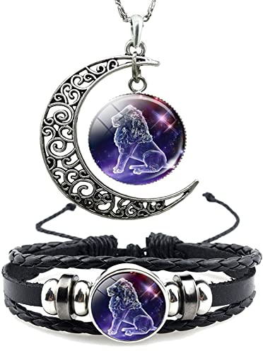 Leo Zodiac Necklace Bracelet for Women Souleora Spiritual Bracelet Jewelry