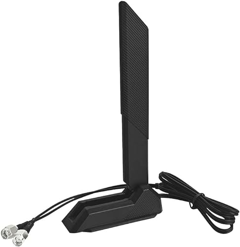 Gintai RP-SMA Dual-Band WiFi 6E Antena para ASUS ROG Strix B550-F Gaming WiFi II/B550-PLUS/Prime B450M-A II/ROG Strix B650-A B650-PLUS B650E-F B550-A B760-I Z690-I Z790-Plus Z790-A Z790-E Gaming WiFi