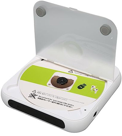 Bluetooth Portable Music Player with Headphones & LCD Display, 12H Playtime, USB & AUX Input, for CD, CD-RW, MP3, WMA