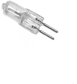 UGEFKMQ Capsule Bulb G6.35Pack of 5 24V G6.35 Halogen Light Bulbs Gy6.35/G6.35 50W Dimmable Warm White Bi-Pin Clear Capsule Lamp for Lighting Effects and Projectors,100W