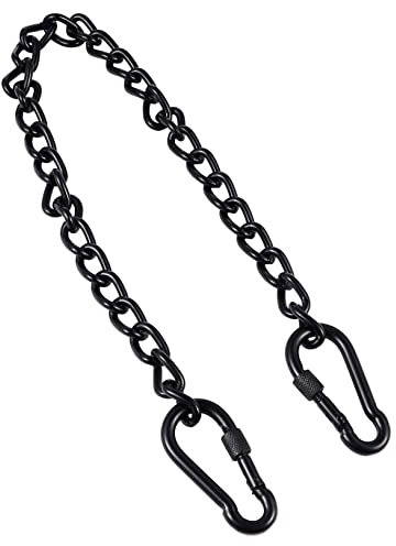 BESPORTBLE Hängesesselkette Aus Edelstahl 66cm Für Hängematten Und Schaukeln Robust Und Wetterfest Für Innen Und Außenbereich Mit Karabinern