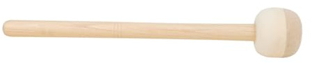 Beiger Holz Drumstick mit Filzkopf und Langem Griff für Snare | Konzert und Bar, Leicht zu Tragen, Greifbar, für Studenten und Musiker