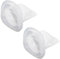 TALENTEC home | 2x Filtro HEPA Repuesto Compatible con Black & Decker Aspiradores de Mano | Ref. HNVCF10 | Compatible con serie HNVC | Color Blanco