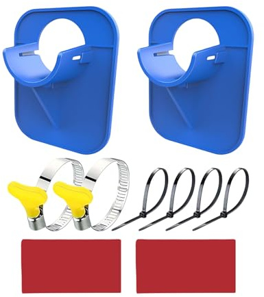 2 Stück Pool Schlauchhalterung, Schwimmbadrohrhalter, Mundbreite 38MM (max) , Für Oberirdische Pools, Tragbare Pools, Abflussschläuche, Hundeschwimmbad