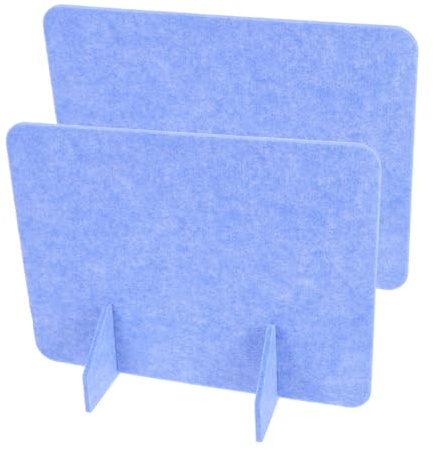OFFSCH Divisores de Partición de Escritorio de Fieltro con Patas Soporte, Resistentes a Deformación y Agrietamiento, Ideales para Decoracion Colegio en Dormitorios y Oficinas