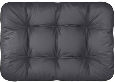 Domarex Wasserdichtes Hundebett - Weiches Hundekissen Orthopädisches Haustierbett mit Rutschfestem Boden und Waschbarem Bezug – Hergestellt in Polen (Graphit, 100x70cm)