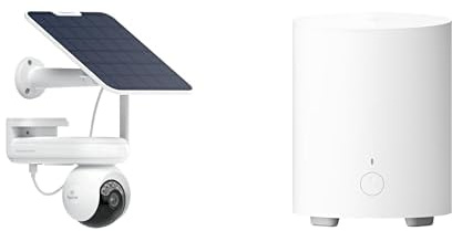 Reolink Altas PT Ultra 4K Solar + Home Hub Mini | Outdoor Wi-Fi 6 PTZ Security Camera with 355° Pan, F1.0 Night Vision and Smart Local Storage