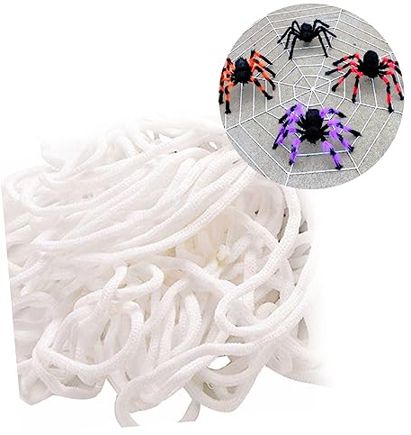 TOYANDONA Telaraña Red De Araña Para Halloween Variedad Araña De Flores