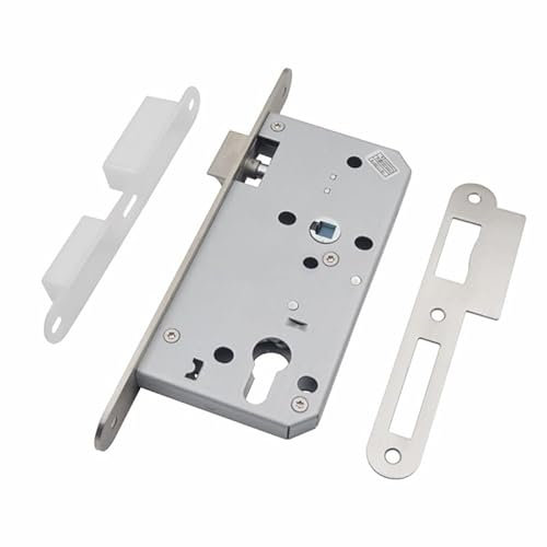 LIUCHUCHU Serratura Porta Corpo Serratura Porta a Mortaio 6572/7265 Parti di Riparazione Serratura Porta Divisa Serratura Porta Interna(20mm Round Edge)