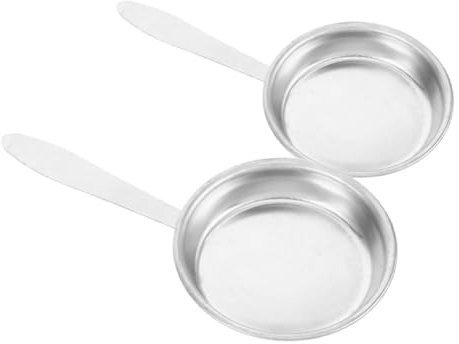 QUMIIRITY Candle Snuffer and Flame Extinguisher Set 2pcs Stainless Steel Fire Extinguishing Covers with Long Handle Household Candle Wick Snuffers for and Wax Control